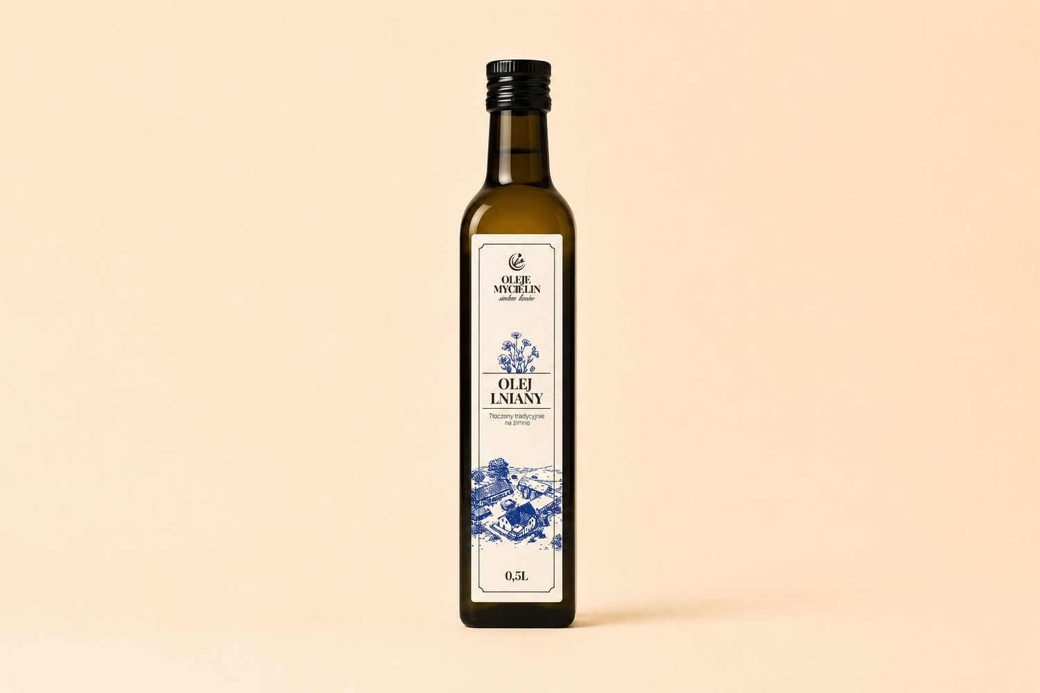 Olej lniany - 500 ml