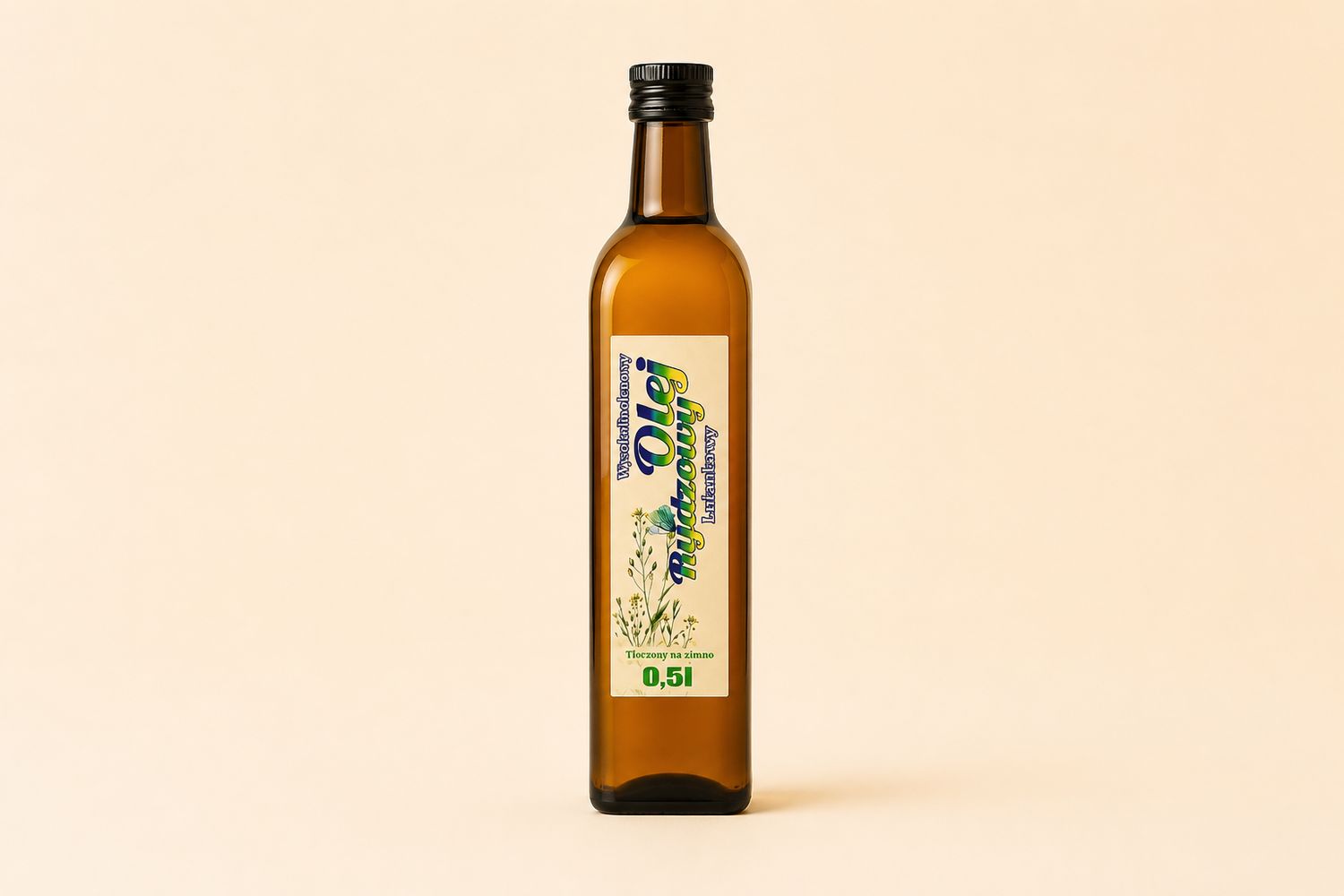 Olej rydzowy (lniankowy) - 500 ml