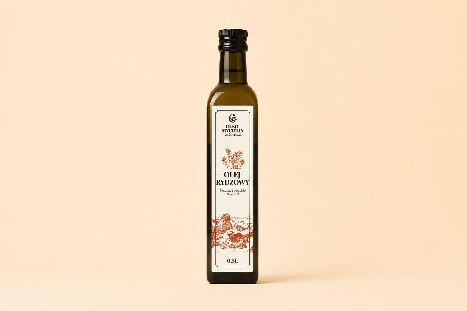 Olej rydzowy (lniankowy) - 500 ml