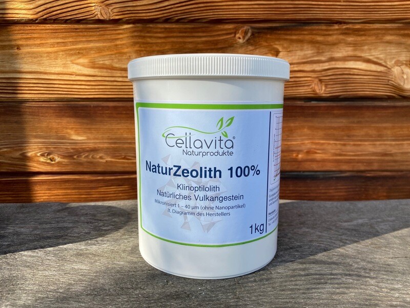 Natur Zeolith 100% - Natürliches Vulkangestein, 1000g