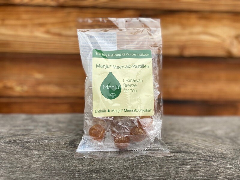 Manju Meersalz Pastillen, 100g