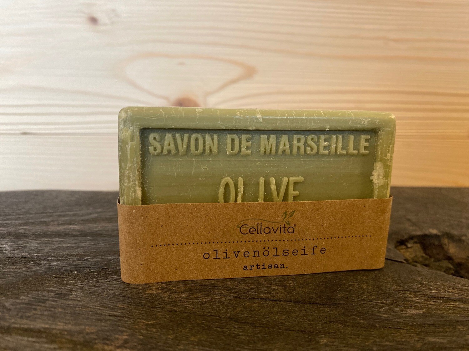 Natur Olivenölseife &quot;Savon de Marseille&quot; (Kernseife)100g