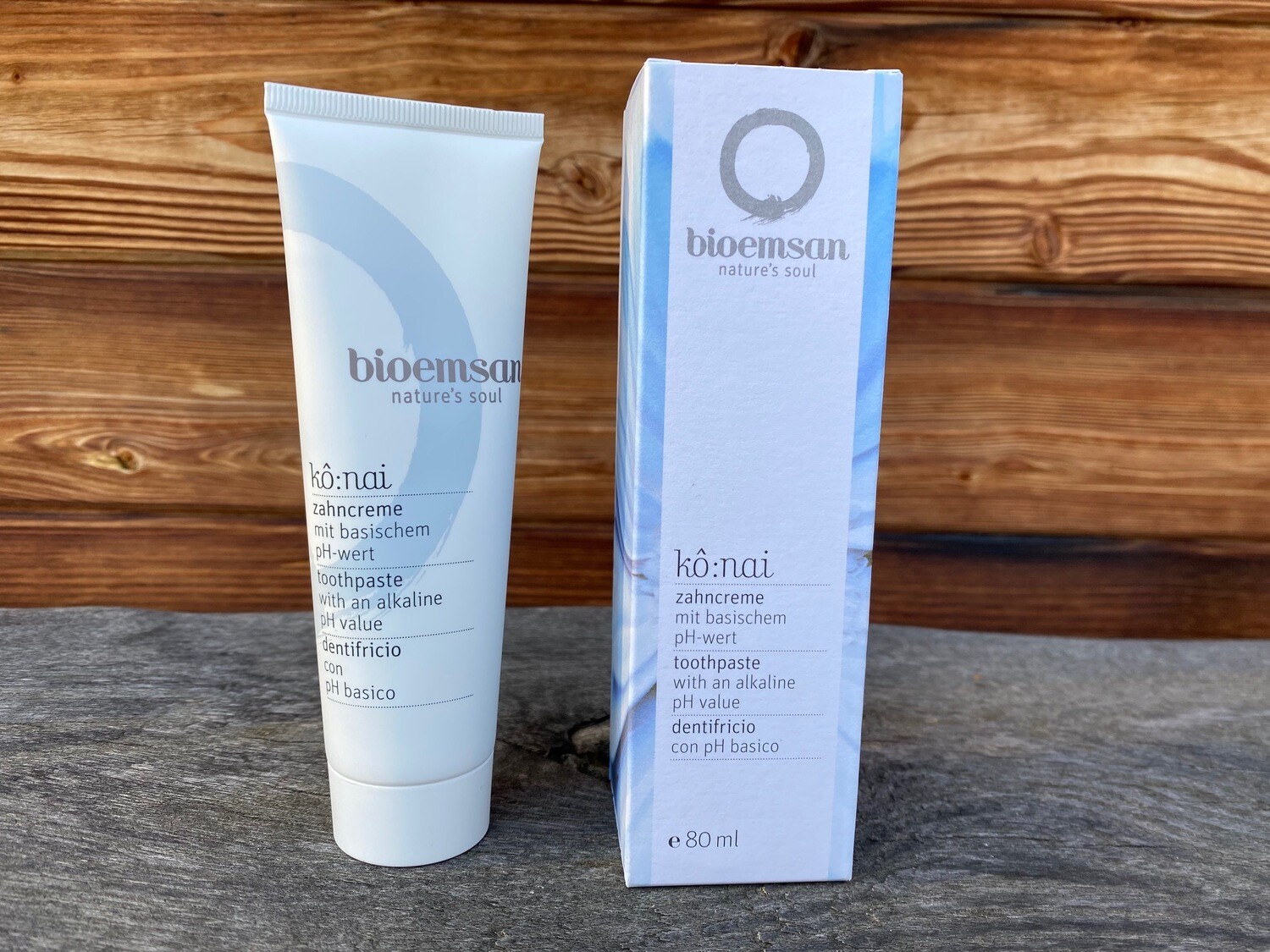 Bioemsan Zahncreme, mit basischem pH-Wert, 80ml