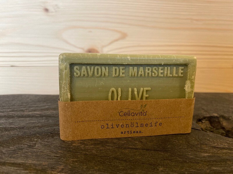Natur Olivenölseife "Savon de Marseille" (Kernseife)100g