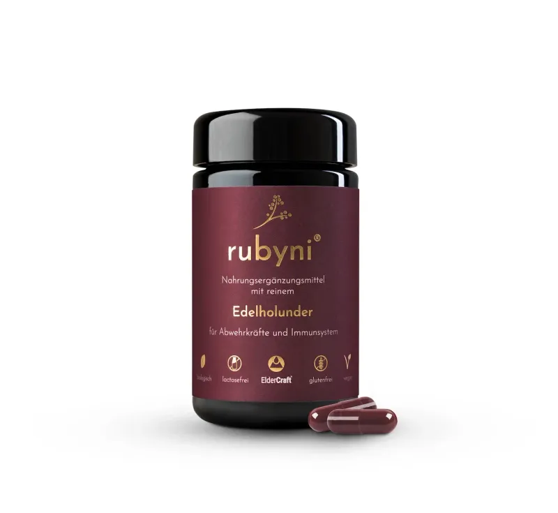 rubyni® Edelholunder, 60 Kapseln