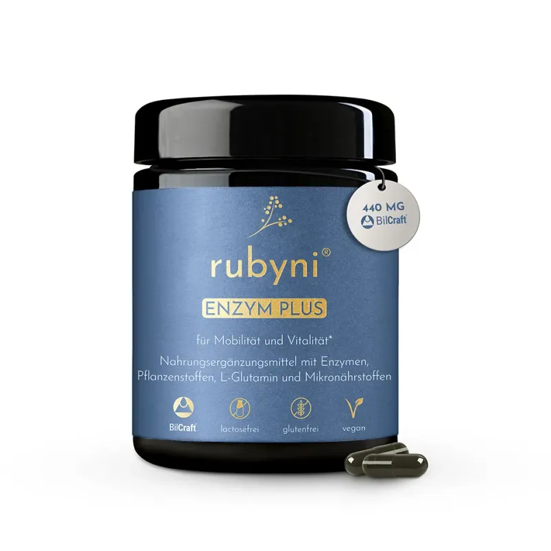 rubyni® Enzym Plus, 140 Kapseln