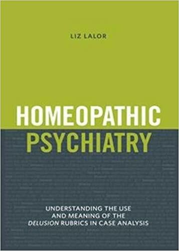 Homeopathic Psychiatry*