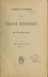The twelve tissue Remedies of Schüssler*