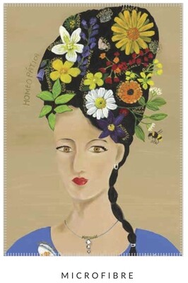 "Frida's First Aid" - Artist Tea Towel- Microfibre
