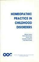 Homeopathic practice in childhood disorders*