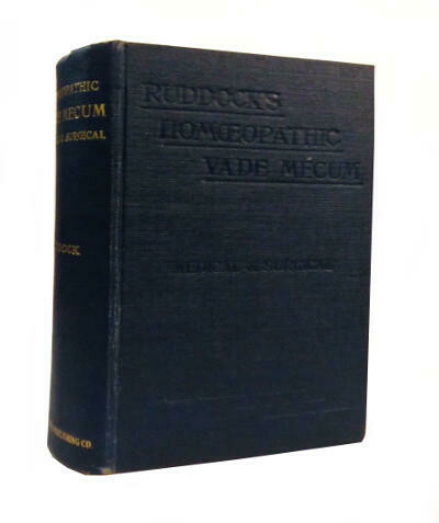 The Homoeopathic Vade Mecum of Modern Medicine and Surgery. (Ruddock)