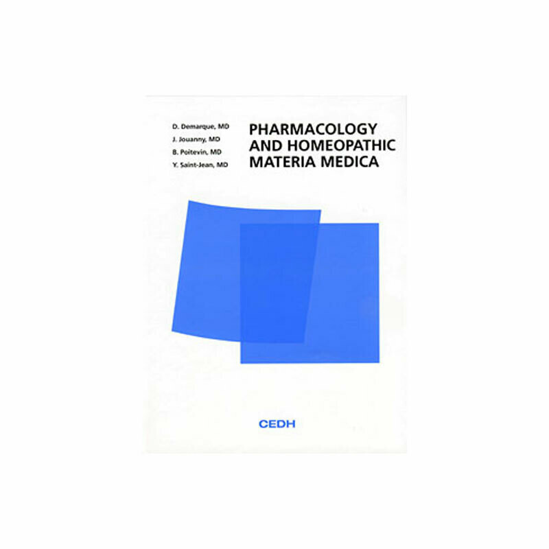 Pharmacology and Homeopathic Materia Medica*