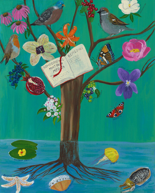 "Homeopathy Tree of Life" Limited Edition Print