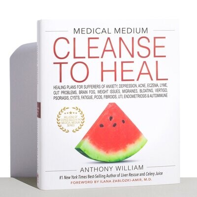 Medical medium: Cleanse to heal, healing plans for sufferers of anxiety, depression, acne, eczema etc*