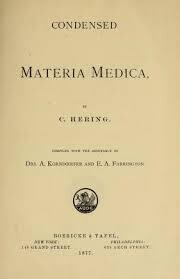 Condensed materia medica* (Hering)