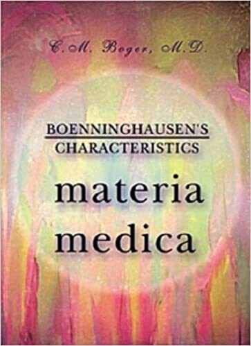 Boenninghausen's Characteristics and Materia Medica* (Boger)