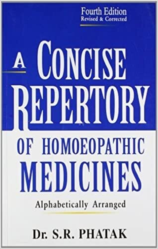 Phatak: A Concise Repertory of Homeopathic medicine (New)