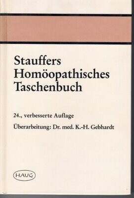 Stauffers homöopathisches Taschenbuch