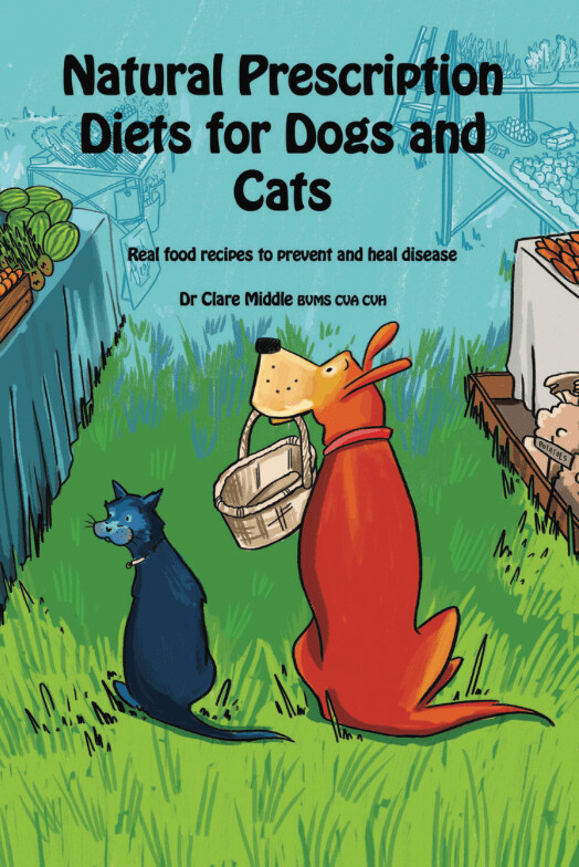 Natural Prescription Diets for Dogs and Cats: Real food recipes to prevent and heal disease (Middle)