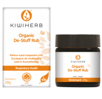 Kiwiherb Organic De-Stuff Rub - 28g