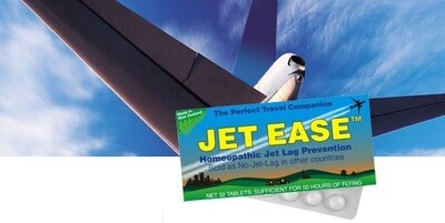 Jet Ease - Jet Lag homeopathic remedy 32 tabs