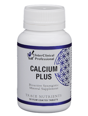 Calcium Plus Trace Nutrients - InterClinical Professional - 90 Film Coated Tablets