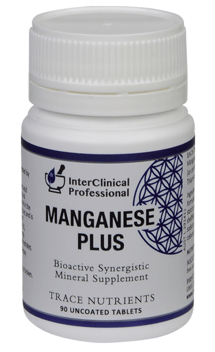 Manganese Plus Trace Nutrients - InterClinical Professional - 90 Film Coated Tablets