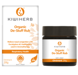 Organic De-Stuff Rub - Kiwiherb - Ointment 28g