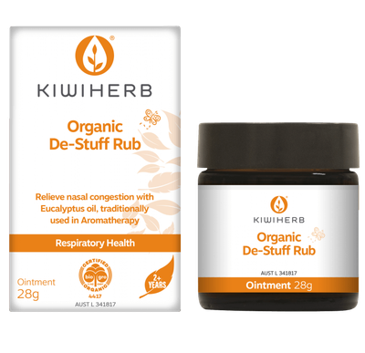 Organic De-Stuff Rub - Kiwiherb - Ointment 28g