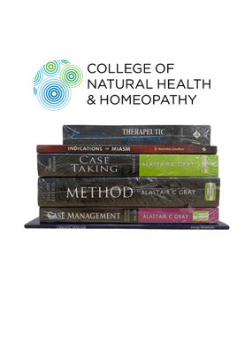 College of Natural Health and Homeopathy - Required Booklist for Human Homeopathy - Semester 1 - Book Bundle