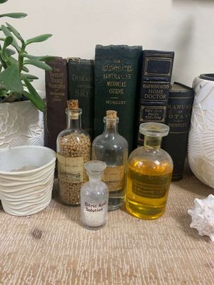 Antique Vintage Homeopathy Books