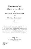 Homoeopathic Materia Medica of Graphic Drug Picture and Clinical Comments* (Pulford)