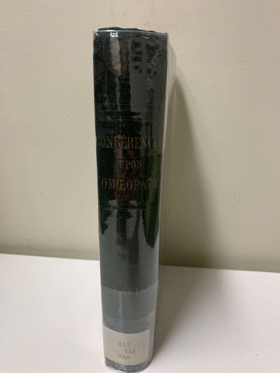 Conferences upon Homeopathy* (Dr. Granier) Vintage 1859 edition