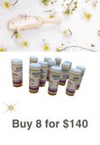 8 x Homeopathic Remedies Granules / Pilules each 8g