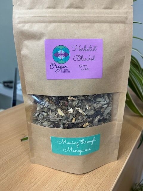 Herbalist Blended Tea Moving through Menopause 60g