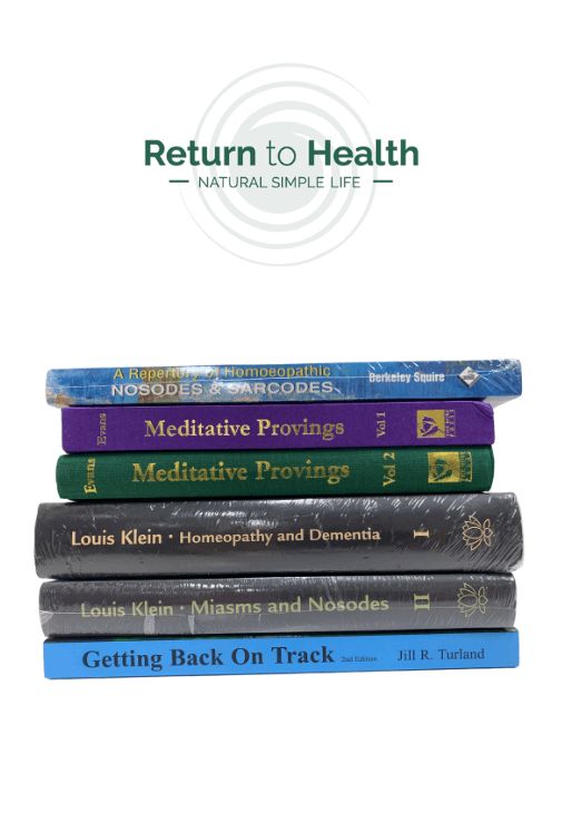 Return to Health - Professional Modern Homeopathy - Modules 3-6 - Student Book Bundle