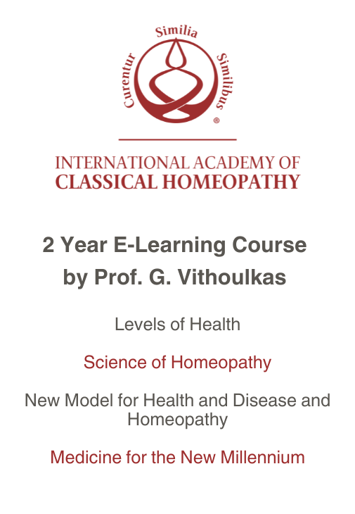 International Academy of Classical Homeopathy Student Book Bundle - 2 Year E-Learning Course by Prof. G. Vithoulkas