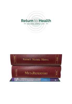 Return to Health - Professional Modern Homeopathy - Module 1 - Student Book Bundle