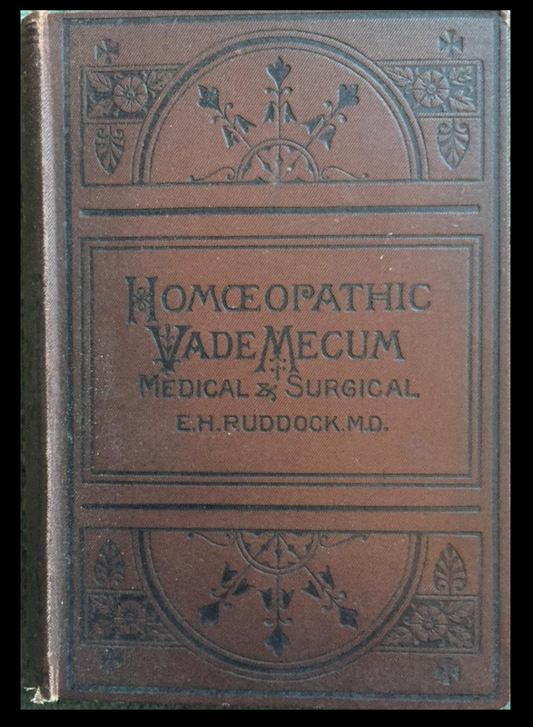 The Homoeopathic Vade Mecum of Modern Medicine and Surgery. (Ruddock)