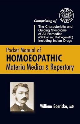 Pocket Manual of Homeopathic Materia Medica & Repertory Boericke Cover