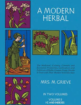 A Modern Herbal - Vol ll (Lto Z) * (Grieve)