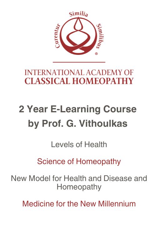 International Academy of Classical Homeopathy Student Book Bundle - 2 Year E-Learning Course by Prof. G. Vithoulkas
