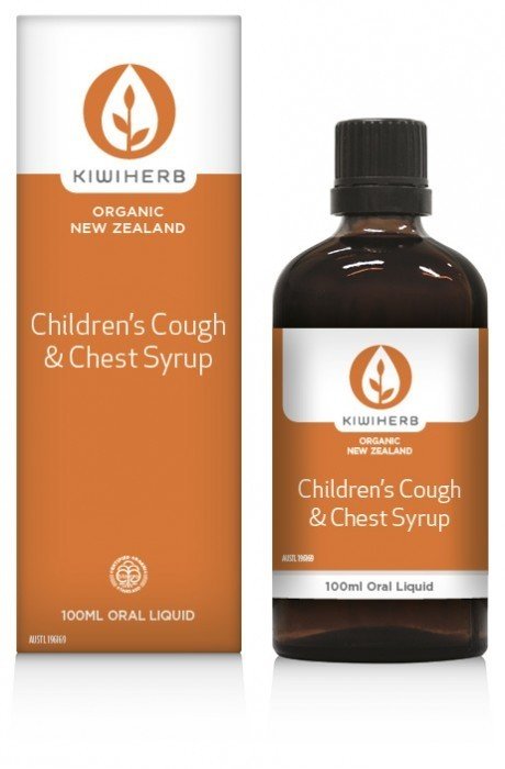 KiwiHerb Kids Cough & Chest Syrup  100mL