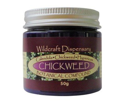 Chickweed botanical compound organic herbal ointment