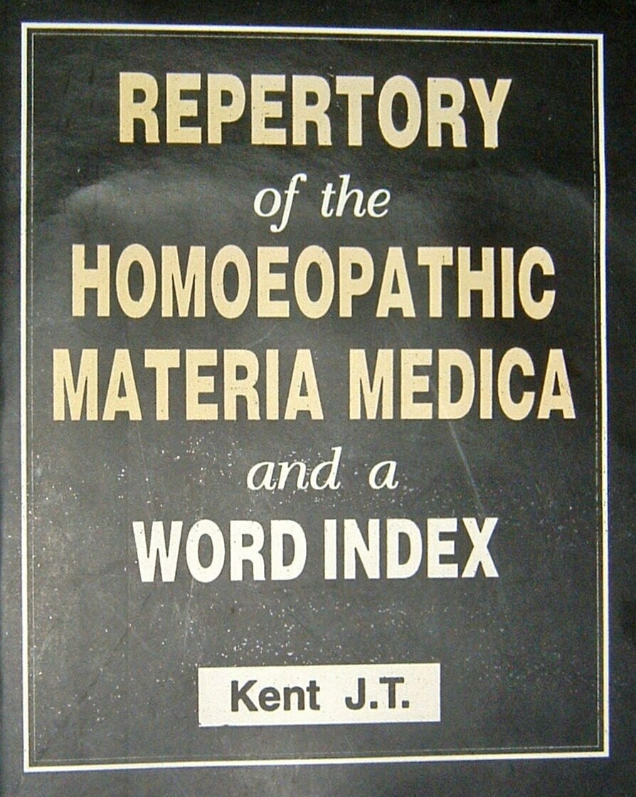 Repertory of the Homoeopathic Materia Medica and a Word Index* (Kent)