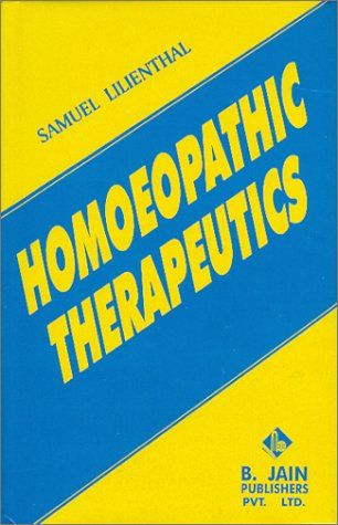 Homoeopathic Therapeutics* (Lilienthal)