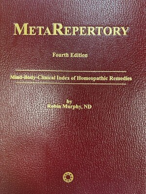 MetaRepertory Mind-Body-Clinical Index of Homeopathic Remedies Edition (Murphy)