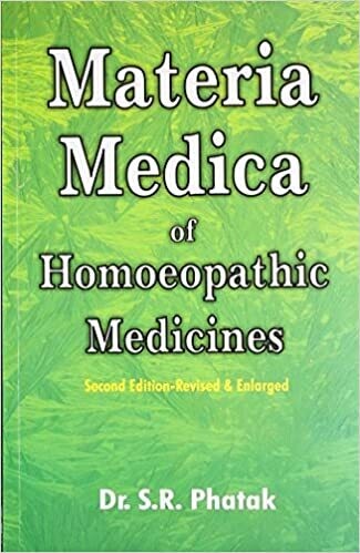 Materia Medica of Homeopathic Medicines Phatak Cover