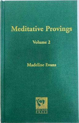 Meditative Provings - Volume 2 (Evans) - COVER UPSIDE DOWN