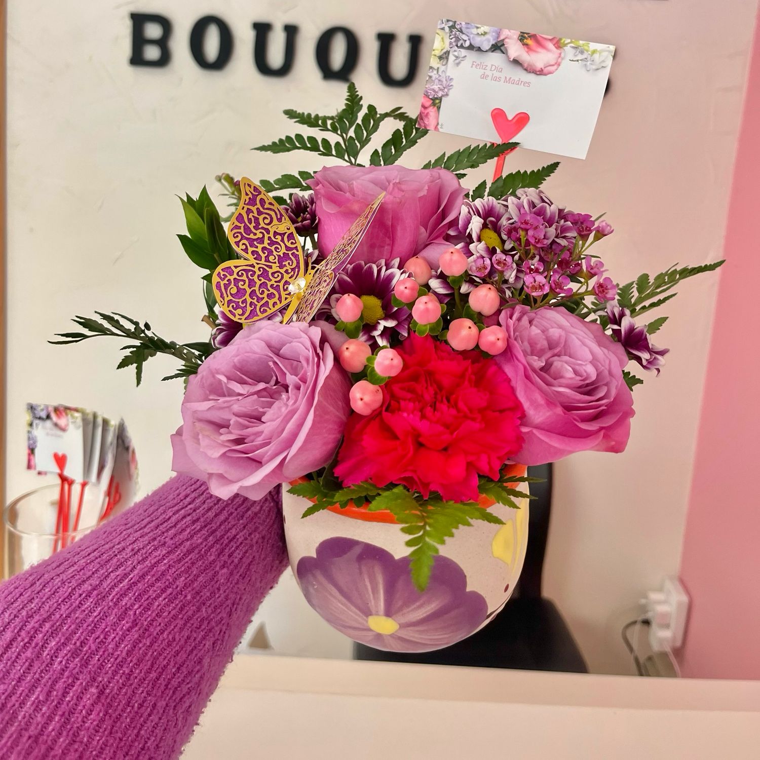 Mother’s Day Coffee Mug Arrangement